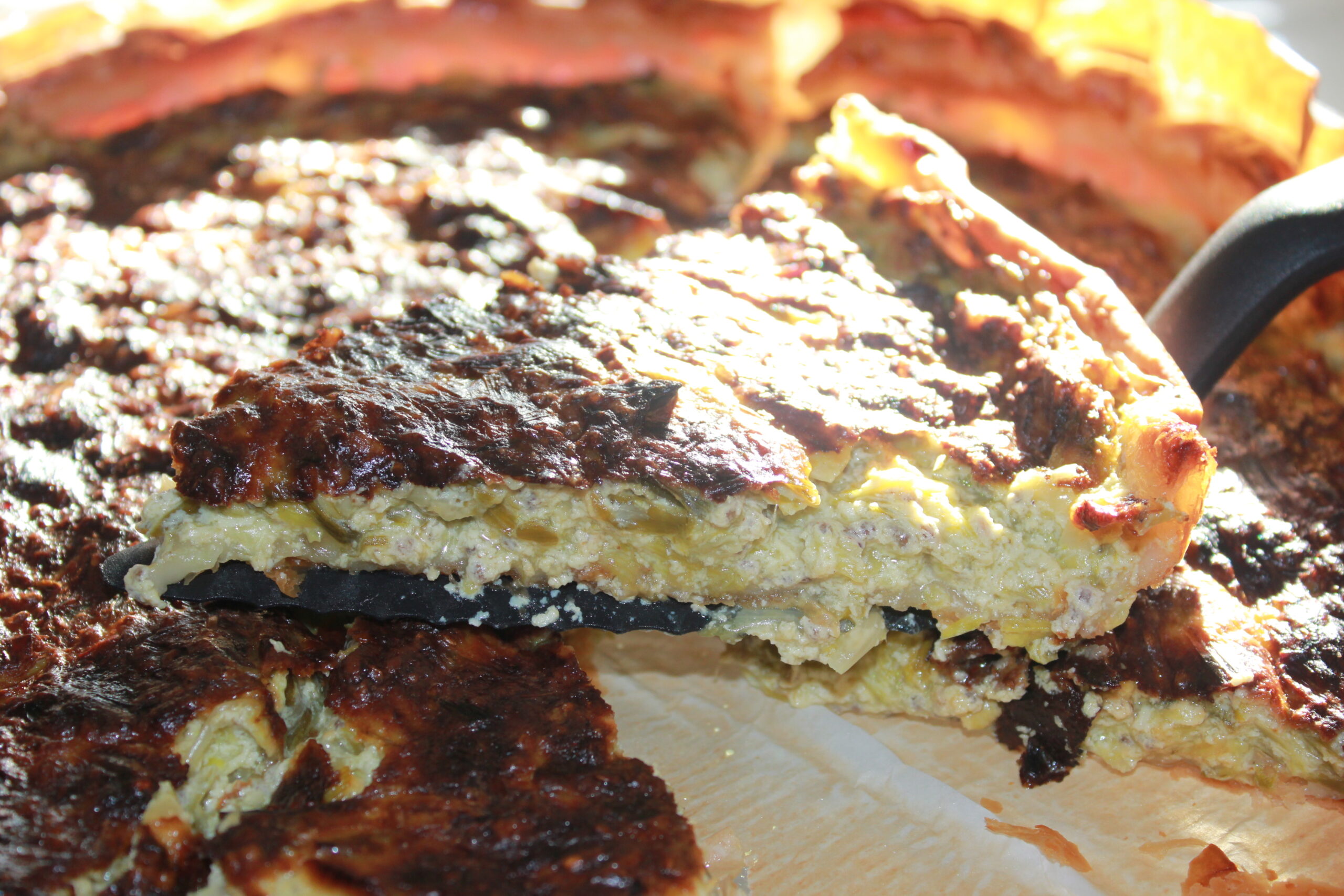 You are currently viewing Quiche Vegan aux poireaux