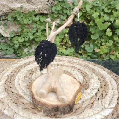 Boucles d’Oreilles « Feuille »