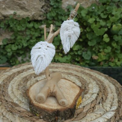 Boucles d&rsquo;Oreilles « Feuille »