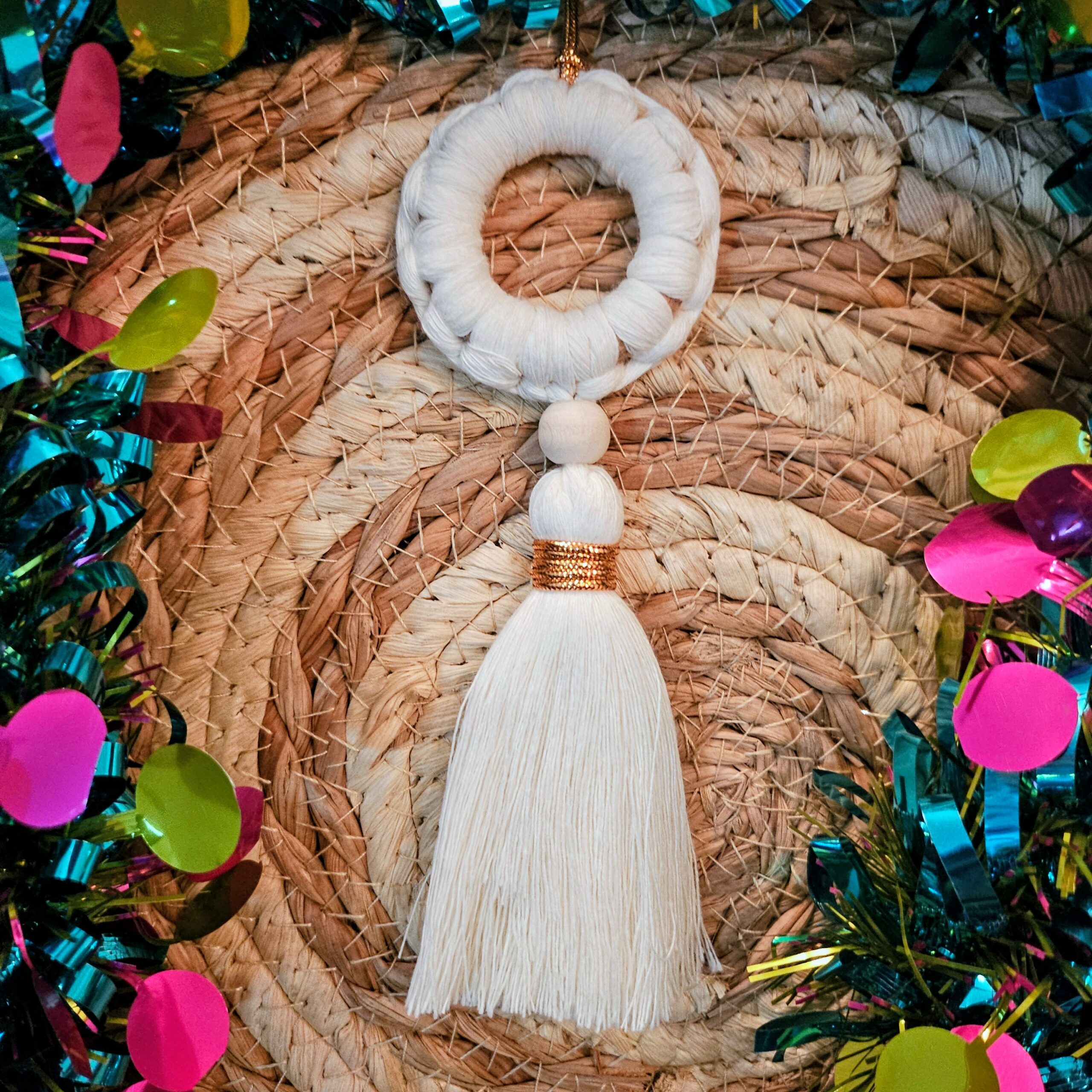 Anneaux Gland / Pompon Bohème