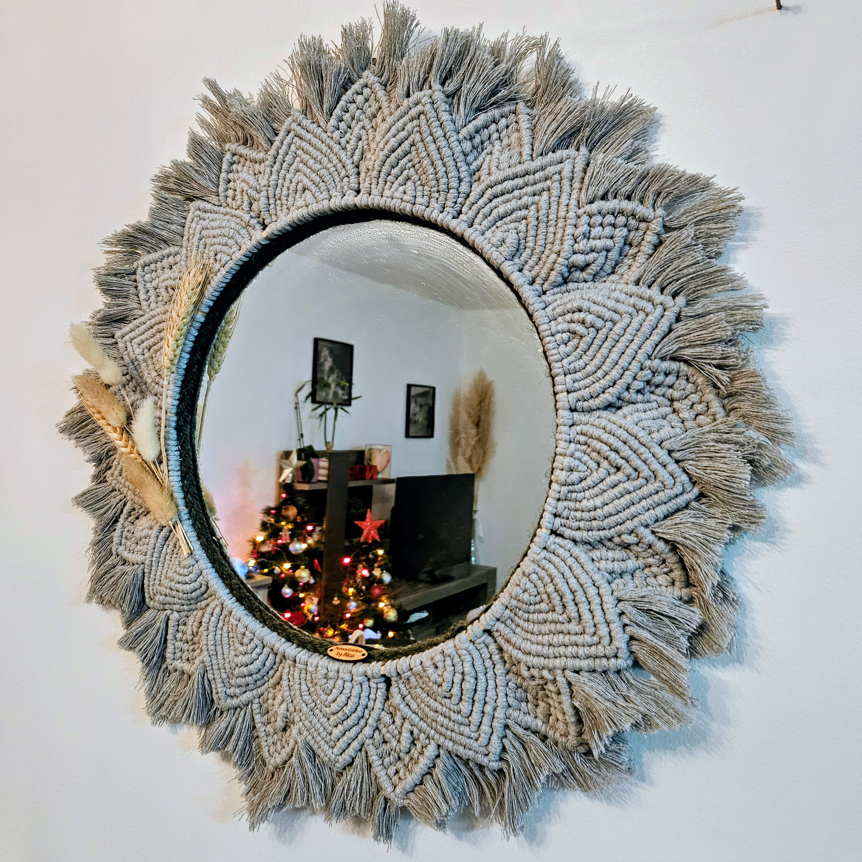 Grand Miroir Bohème ~ Tournesol